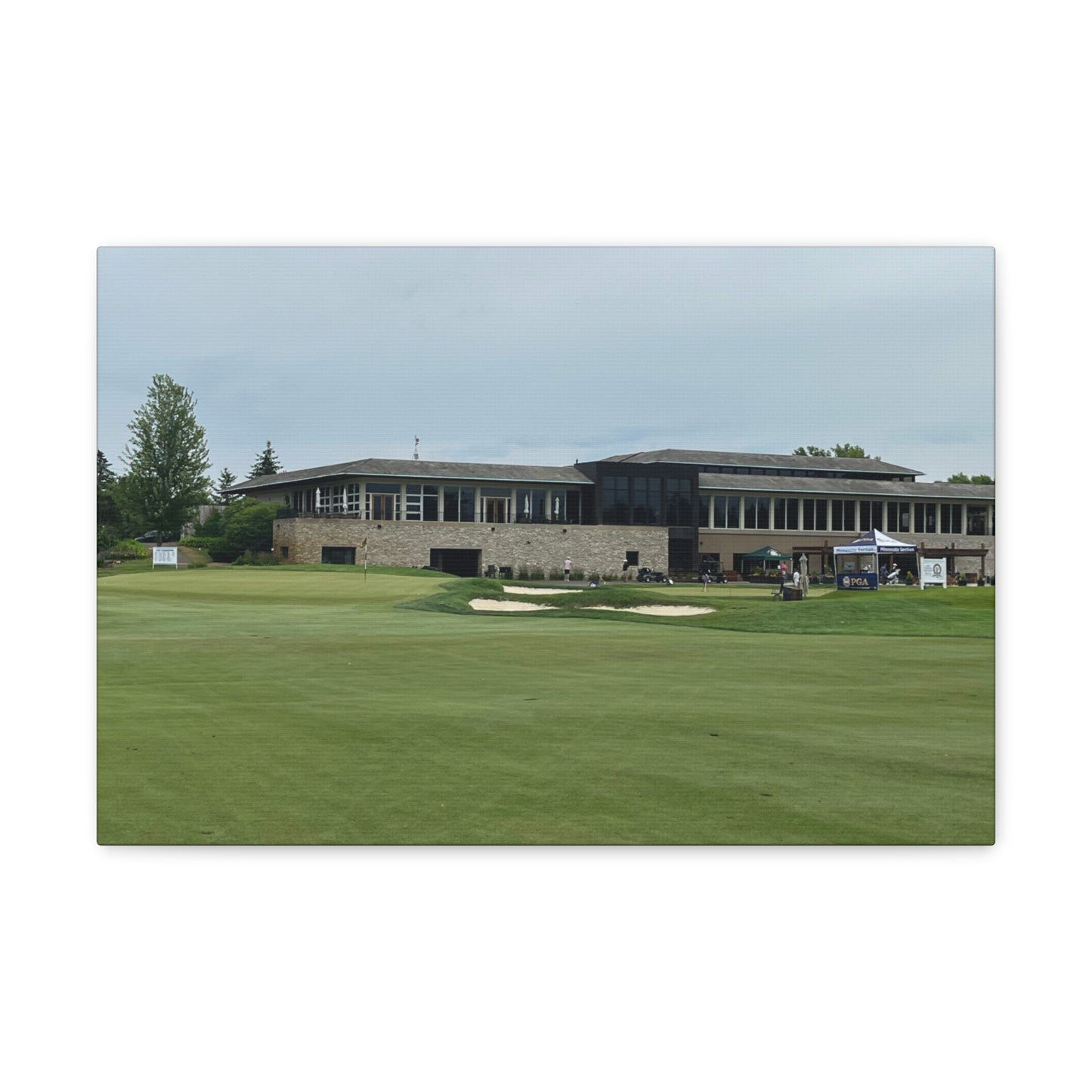 Oak Ridge Country Club | Wrapped Canvas Print