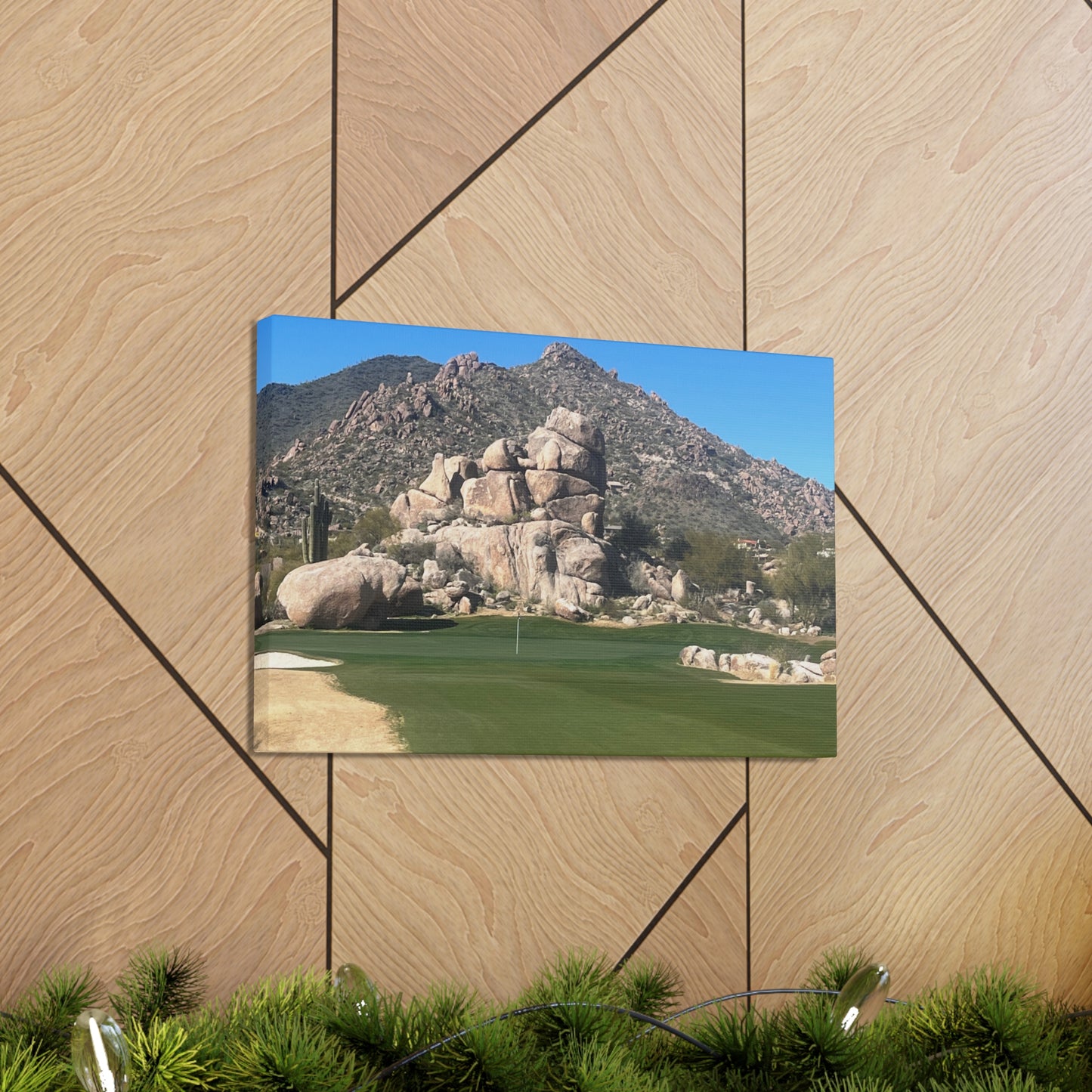 The Boulders | Wrapped Canvas Print