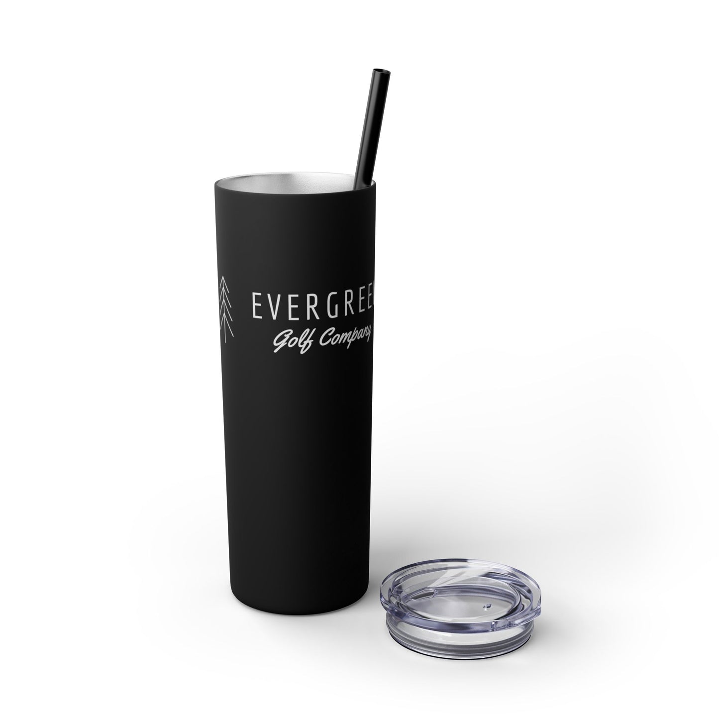 Skinny Tumbler with Straw - 20oz