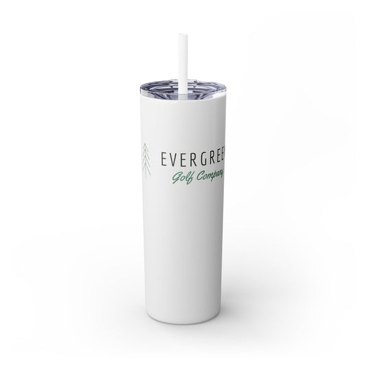 Skinny Tumbler with Straw - 20oz