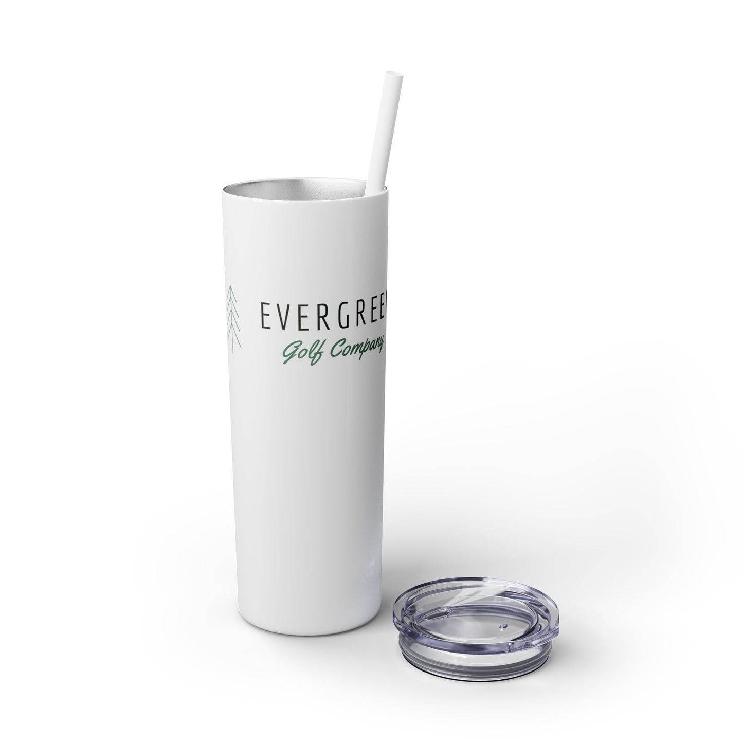 Skinny Tumbler with Straw - 20oz