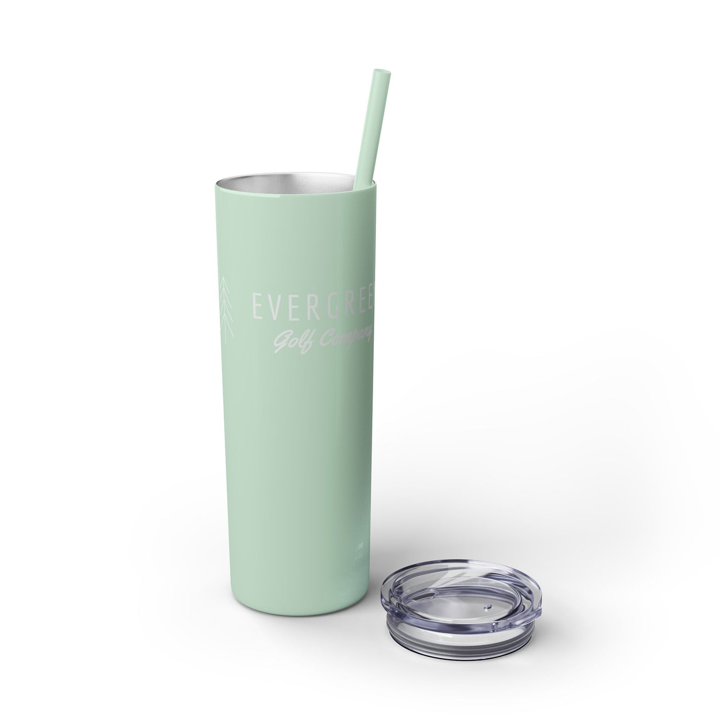 Skinny Tumbler with Straw - 20oz