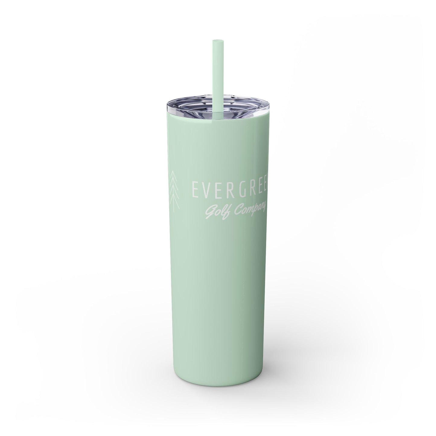 Skinny Tumbler with Straw - 20oz