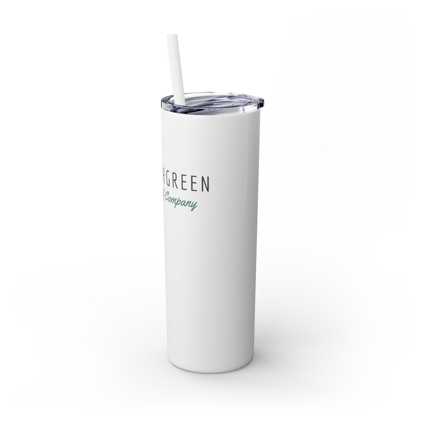 Skinny Tumbler with Straw - 20oz