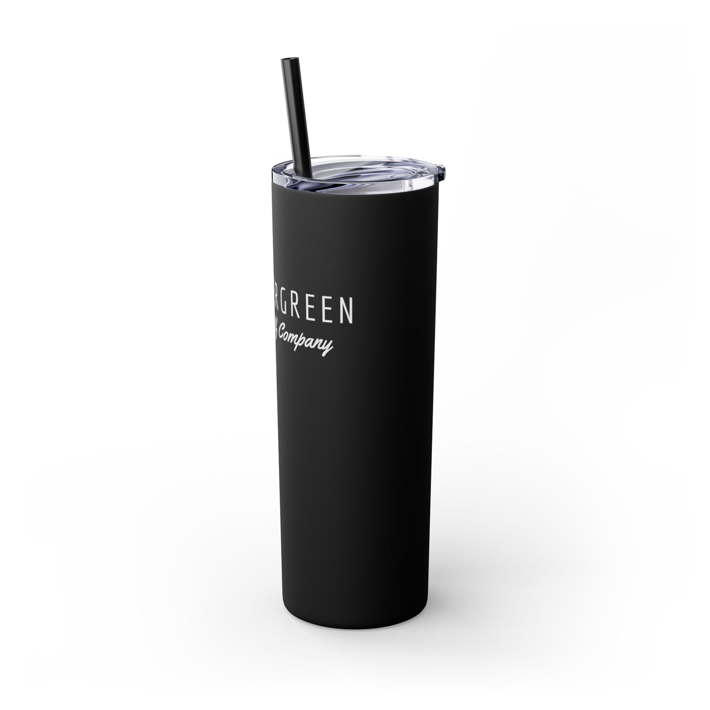 Skinny Tumbler with Straw - 20oz